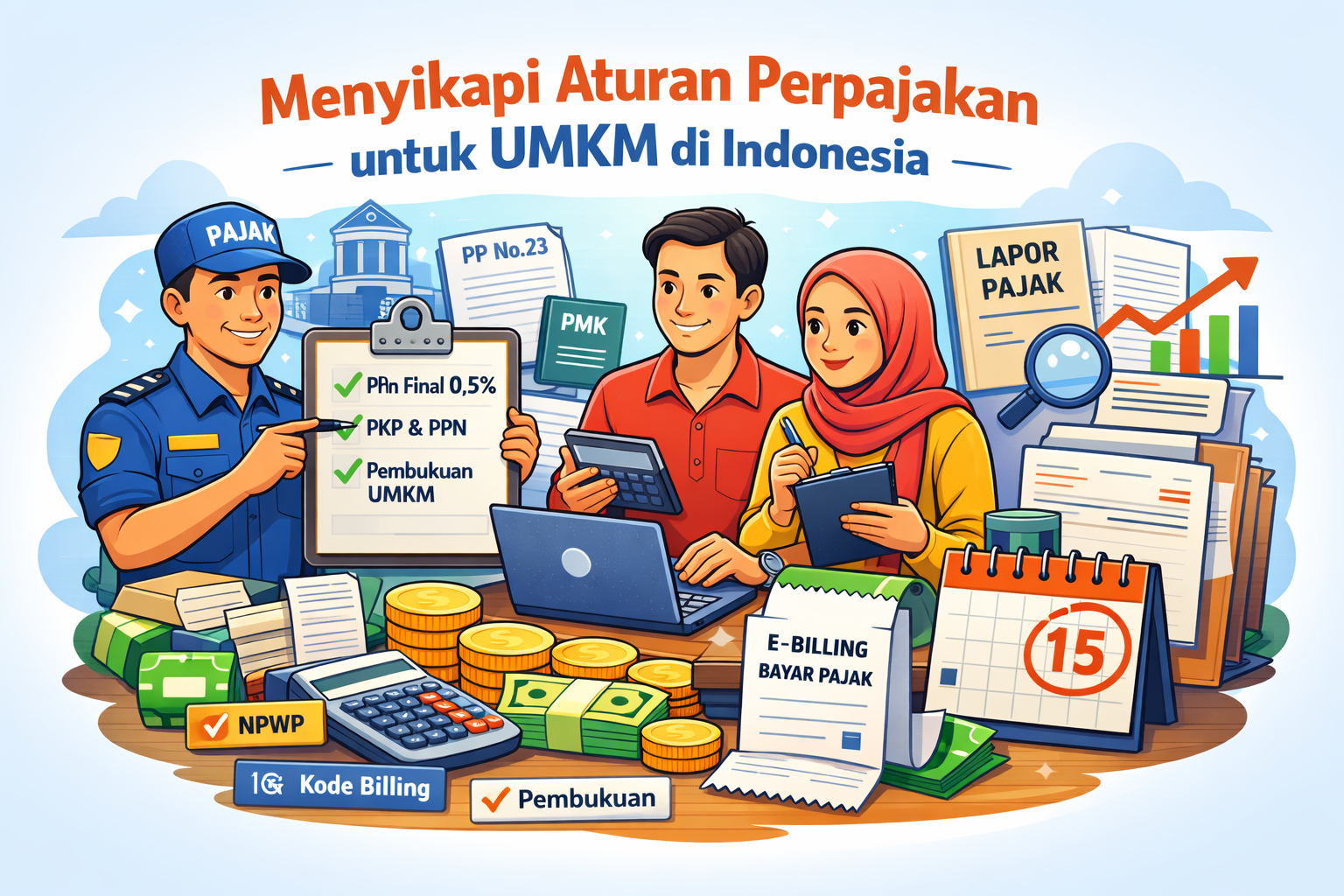 Masih bingung Aturan Pajak UMKM di Indonesia?